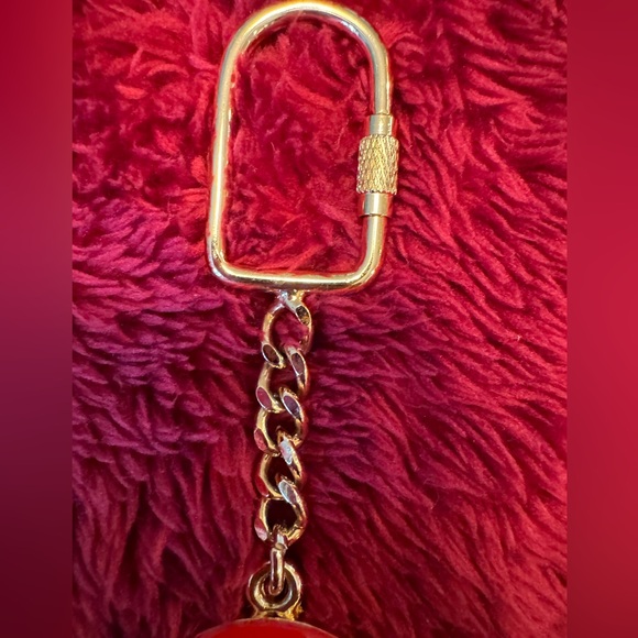 NWOT Vintage Coca Cola Keychain/ Bottle Opener Spinner 
In Gold, Red And Yellow. - Picture 5 of 7